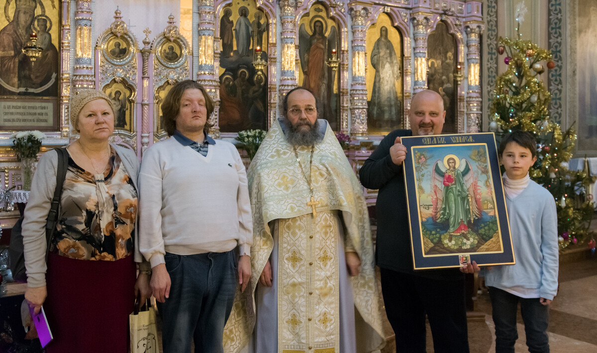 Икона Ангела Хранителя в Дебальцево