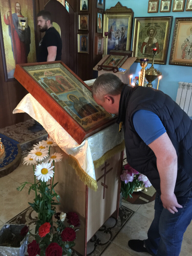 Икона для Пограничной службы Крыма